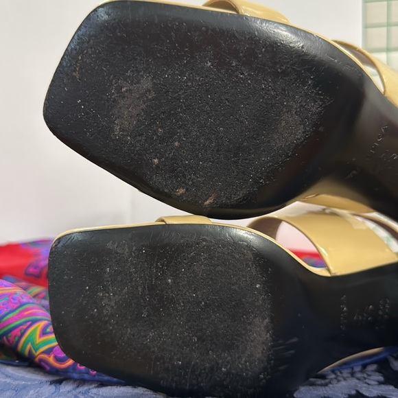 Via Spiga Forte Floating Illusion Block Heel Sandal Italy 8.5 - Picture 9 of 12